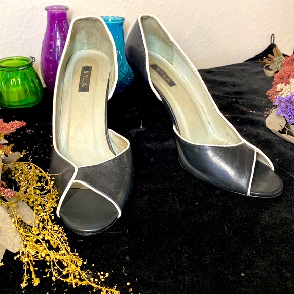 NYLA Leslie D’ Orsay pinup Heels. Size 10 - Picture 1 of 10